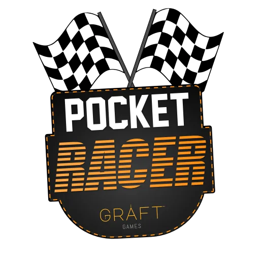 Pocket racer logo